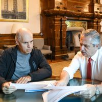 Nueva cuarentena: Rodríguez Larreta debatió su proyecto con Alberto Fernández