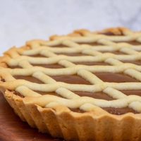 Poné la pava y hacete esta tremenda pastafrola de dulce de leche, sin manteca y perfecta para la merienda