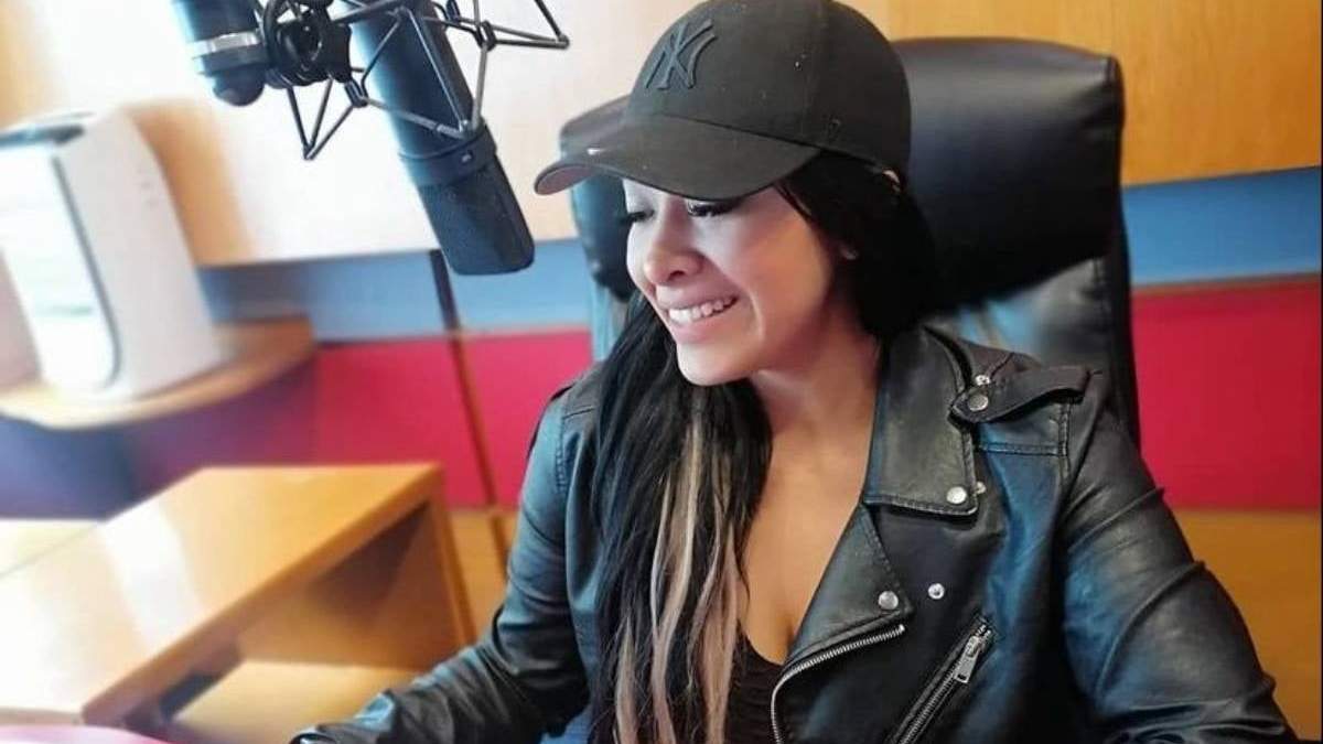 La conductora de televisión y modelo, Michelle Pérez Tadeo, conocida como “Michell Simón”