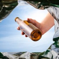Con una botella de vidrio y un envase de plástico: creá esta lámpara que está en súper tendencia para tu habitación