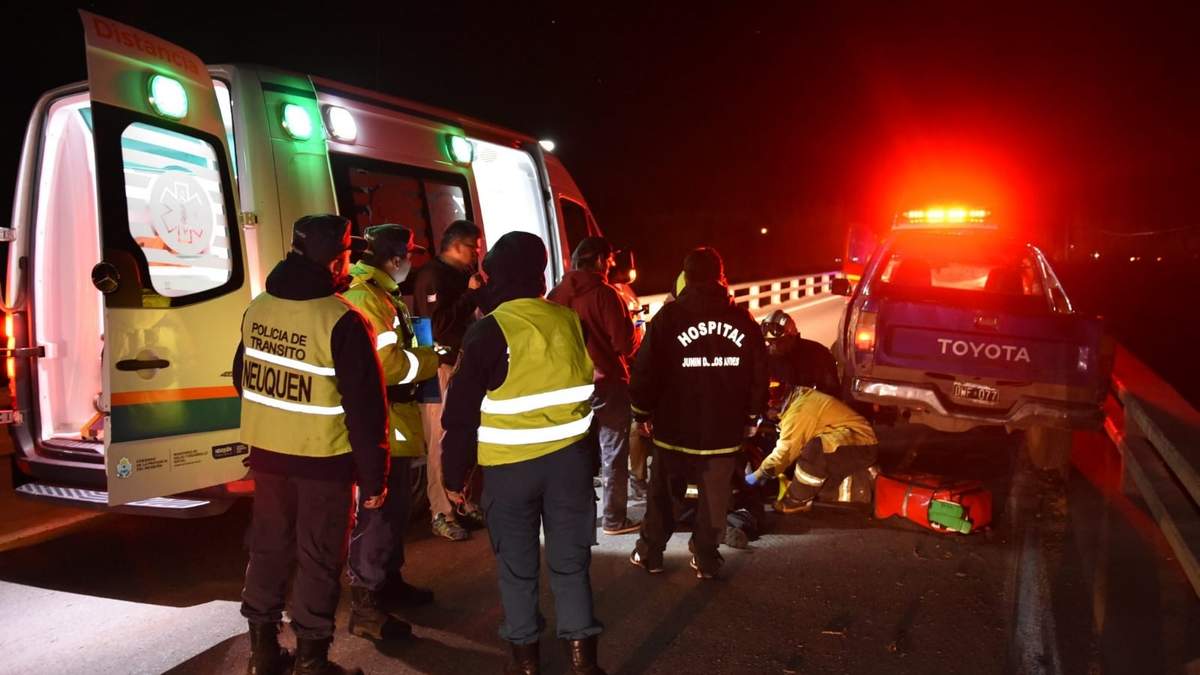 Dos perdonas fueron hospitalizadas por heridas graves esta Navidad. Fuente: (Twitter)