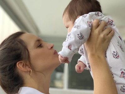 Flotando de amor: tras el gran anuncio, Sabrina Garciarena hizo esto junto a Mía y nos conquistó