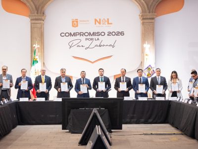Paz laboral ha permitido la consolidación de más de 125 mil mdd a Nuevo León en los últimos cuatro años
