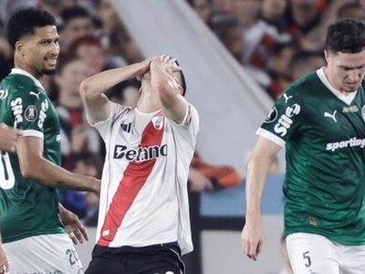 Con sabor a bronca: River cayó ante Palmeiras en el Monumental