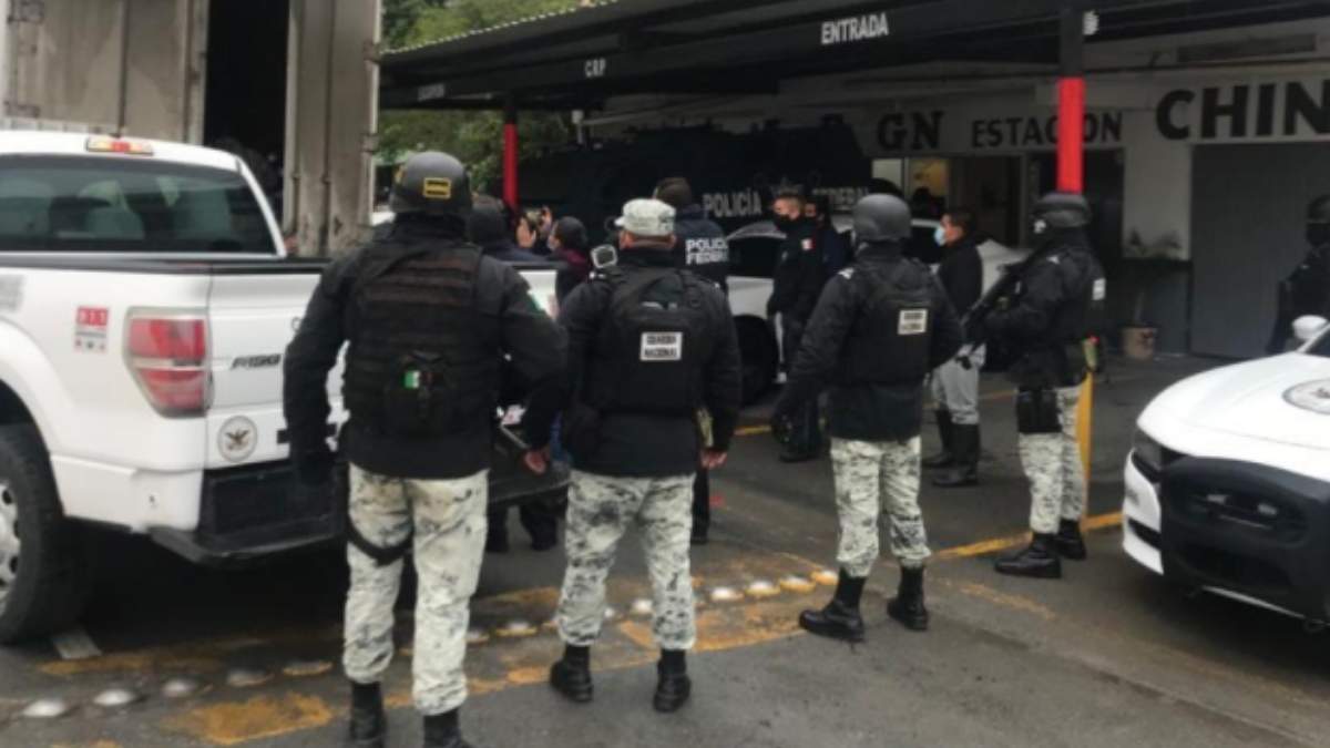 Elementos de la Guardia Nacional