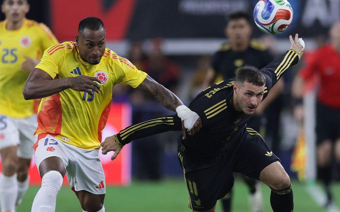 Colombia aplasta 4-0 a México en juego amistoso de cara al Mundial 2026