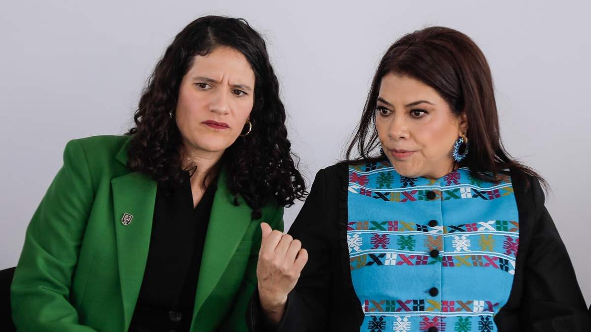 Bertha Alcalde y Clara Brugada