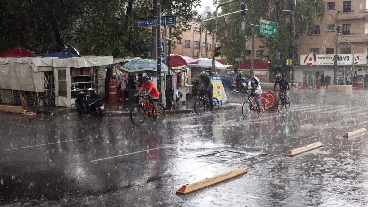 Lluvias en la Ciudad de México