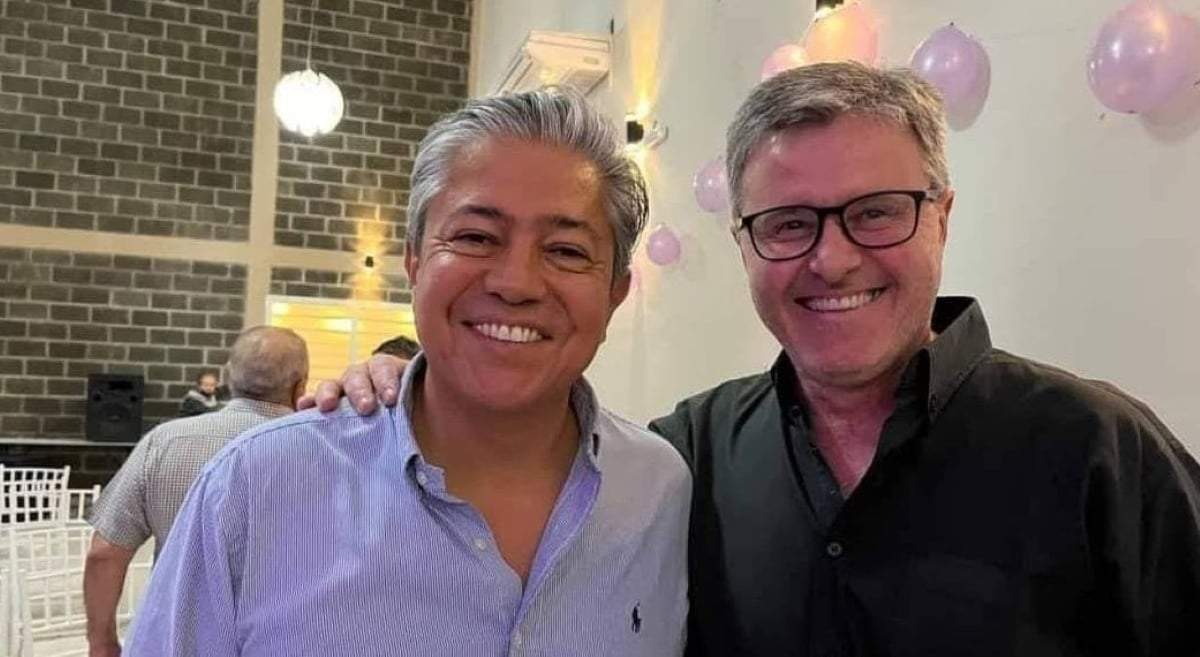 Rolando Figueroa y Claudio Larraza. Fuente: (Twitter).