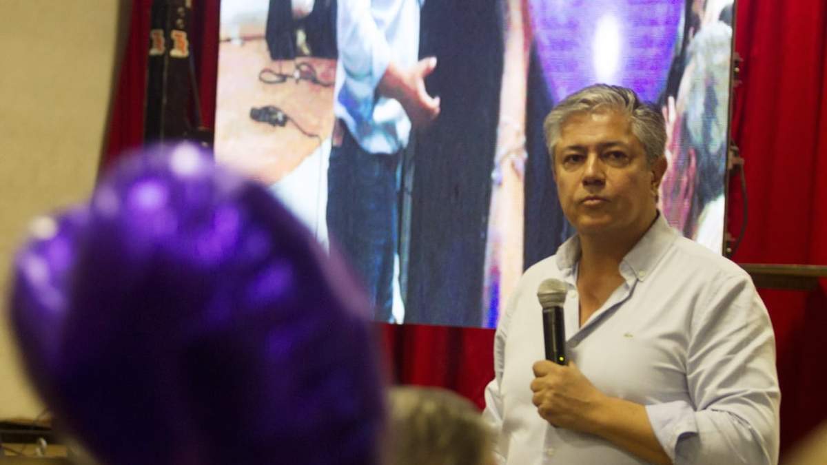 Figueroa plantea la regionalización de la provincia. Fuente: (Emiliano Ortiz)