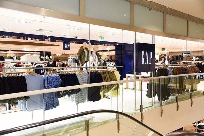 Tienda de ropa de la marca GAP