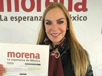 Gabriela Goldsmith se registra como precandidata a diputada federal por Morena