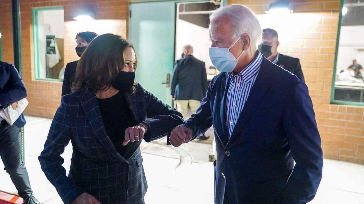 Kamala Harris y Joe Biden