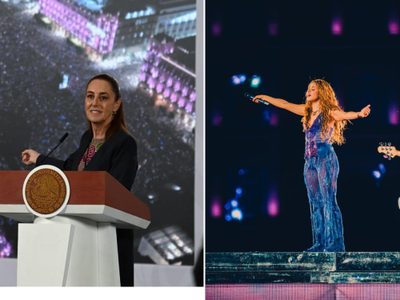El concierto de Shakira en el zócalo muestra que “México está bien”: Sheinbaum