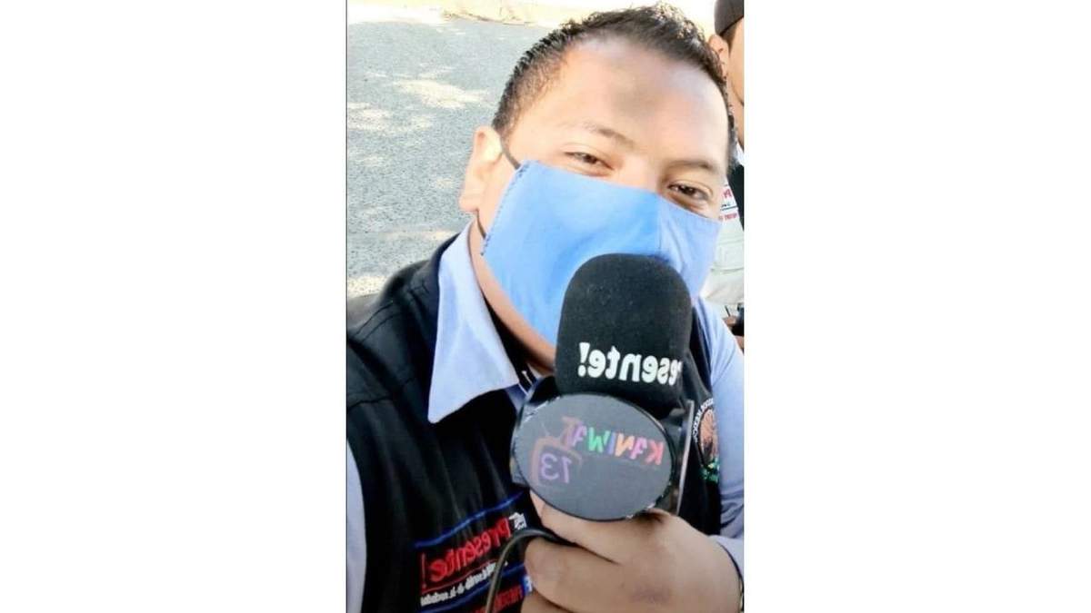 El periodista Ricardo Villanueva