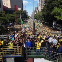 Bolsonaro reúne a sus partidarios en Sao Paulo para protestar contra su juicio ante la Corte Suprema