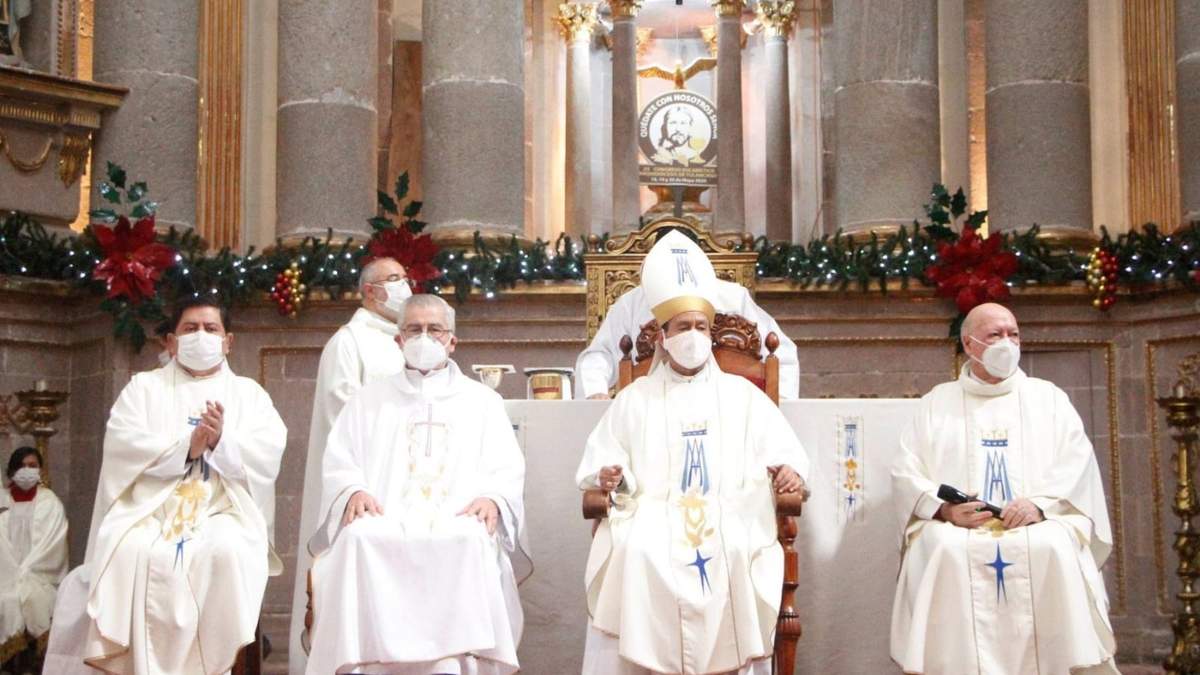 Integrantes de la Arquidiócesis de Tulancingo