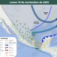 Masa de aire ártico cubre el país; se recrudecerán frío y lluvias de lunes a jueves
