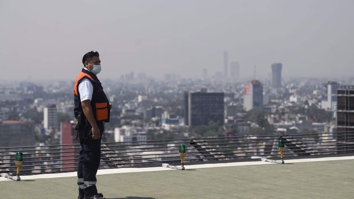 Así se vio el cielo de la Ciudad de México este miércoles