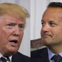 Trump compara la frontera de Irlanda del Norte con muro entre EU y México