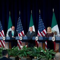 México y EU acuerdan incrementar el intercambio de información para combatir crimen organizado