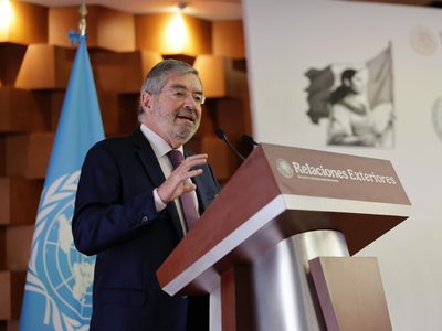 De la Fuente afirma compromiso de la 4T en DDHH, pese a rechazar postura del CED en desapariciones