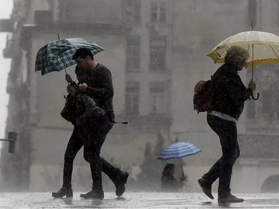 El SMN emitió alertas naranjas para distintos puntos del país por tormentas: qué zonas y cuánto durará