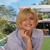 Flores y mucho verde: Araceli González dio catedra de decoración en su jardín