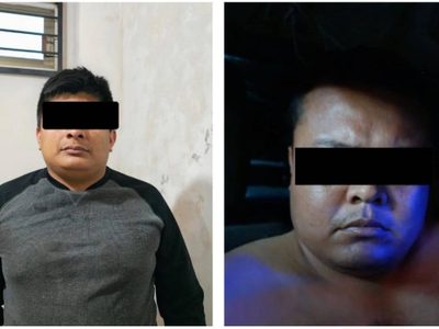 Detienen a dos presuntos operadores de "Los Cromos" en el Istmo de Tehuantepec