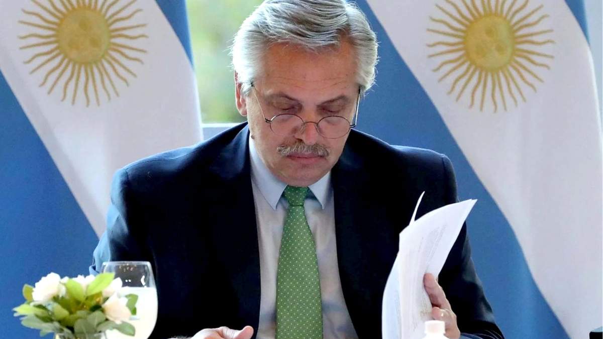 Presidente Alberto Fernández. Fuente: (Twitter)