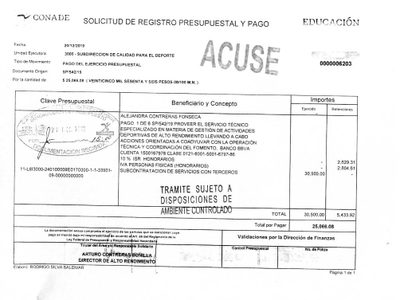 AMLO, la austeridad y la ley, burlados en la Conade