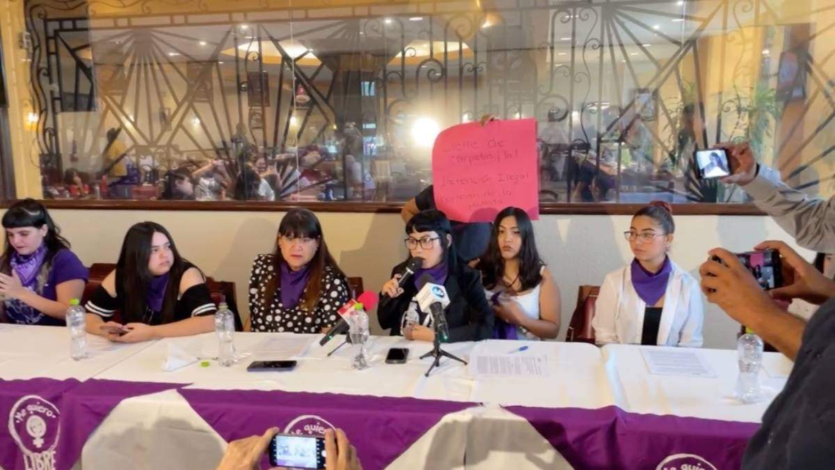 Conferencia de las organizaciones feministas en Baja California