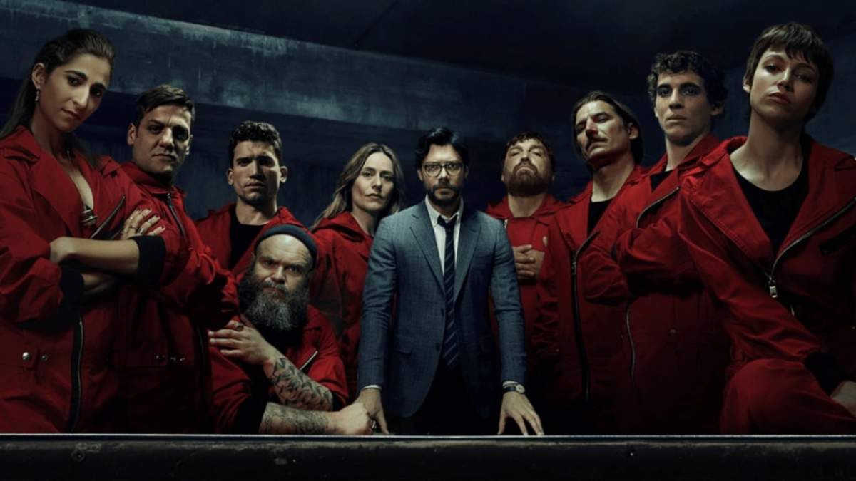 La Casa de Papel. Fuente: (Instagram)