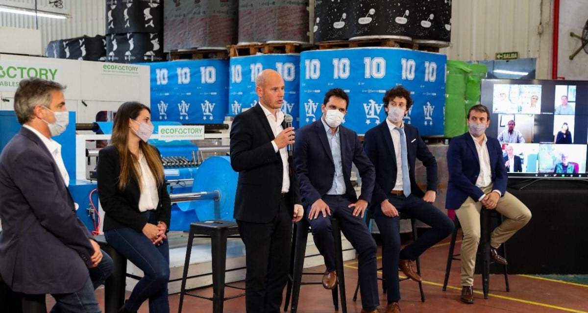 El Banco Nación también participó de la puesta en marcha de PyMEs Verdes. Fuente: (Twitter)