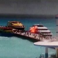 Explosión de ferry vinculado a Borge deja 24 lesionados en Playa del Carmen (Video)
