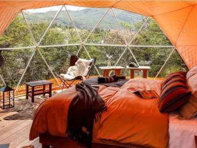 Geodomos, hoteles portátiles para vivir la naturaleza