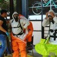 Controlan fuga de amoniaco en la ESIQIE del IPN