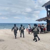 Reportan balacera en playas de zona hotelera de Cancún