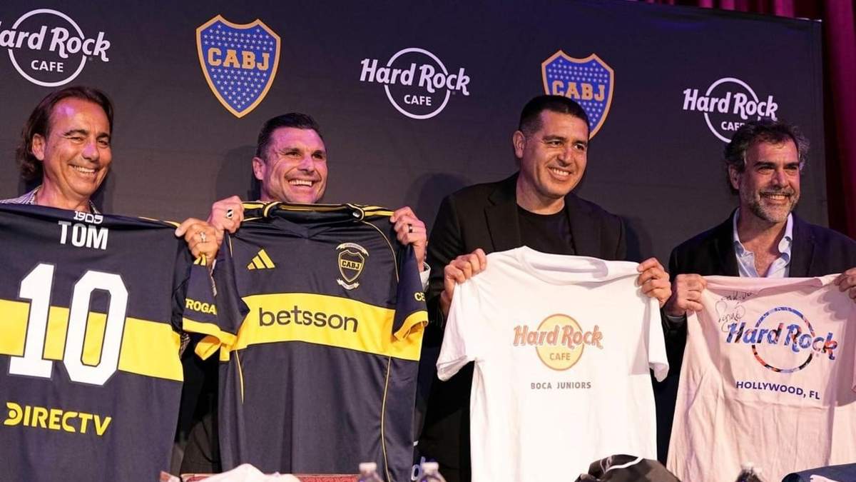 Boca y Hard Rock Café Fuente: (X)