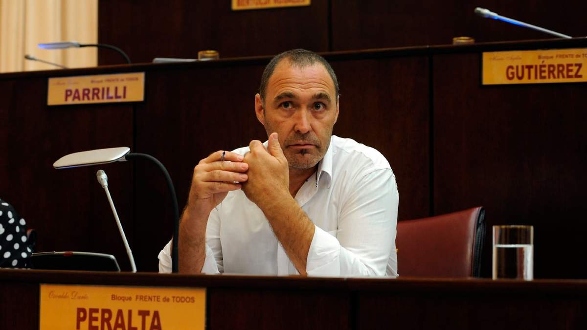 Darío Peralta, diputado provincial. Fuente: (Legislatura Neuquén)