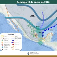 Masa de aire polar del nuevo frente frío 29 congelará el fin de semana a estas entidades