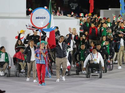 México, presente en la inauguración de los Juegos Parapanamericanos Santiago 2023