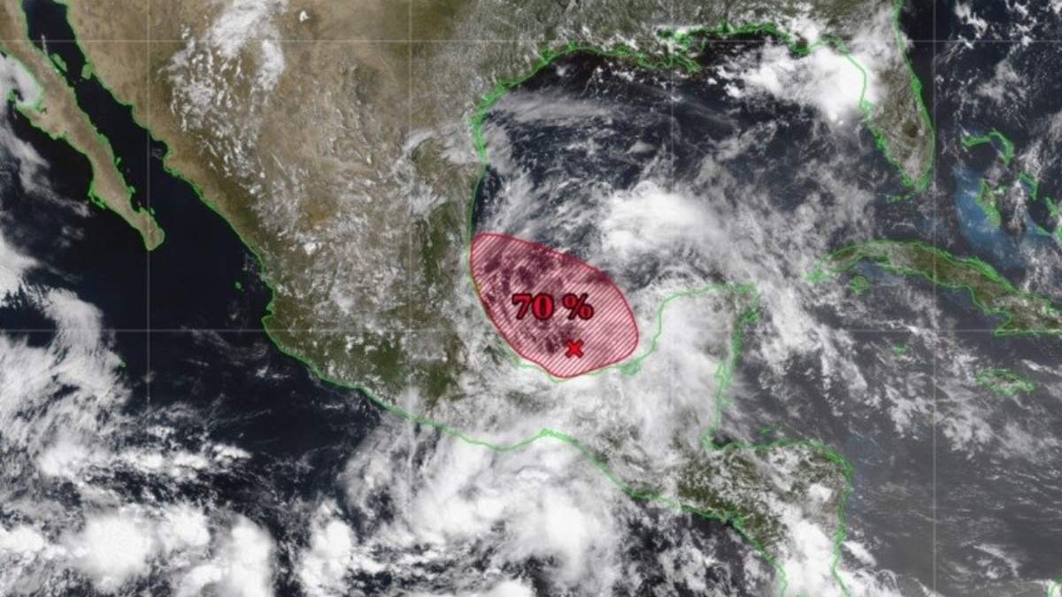 La depresión tropical Dos