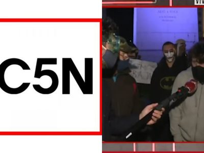 ¡Tenso momento! La sorpresiva situación que vivió un movilero de C5N en vivo. ¡Tremendo!