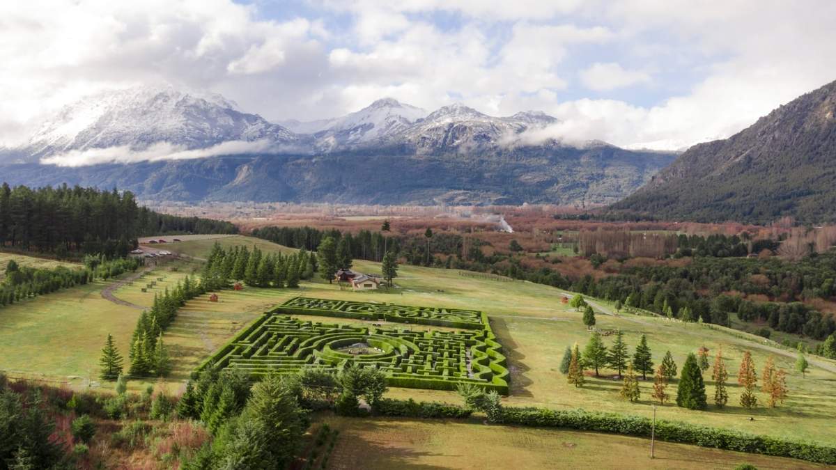 Laberinto Patagonia en El Hoyo. Fuente: (Twitter)