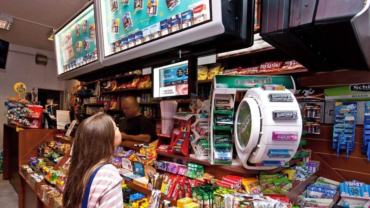 Ventas en kioscos y almacenes. Fuente: (Twitter)