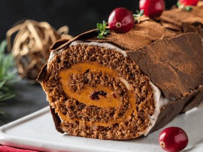 Con 3 ingredientes: arrollado de chocolate saludable y delicioso, la receta perfecta para tentarte