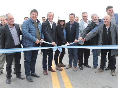 Se inauguraron los primeros 11 kilómetros de la Ruta Provincial 67