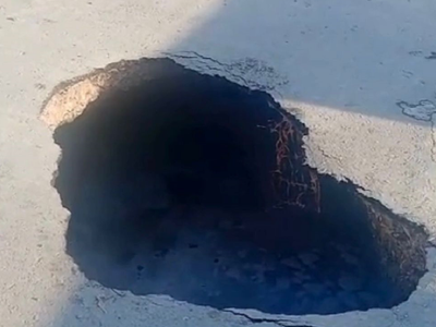 Alerta en Guaymallén: un peligroso socavón con líquidos cloacales pone en riesgo a los vecinos