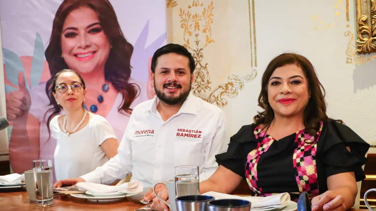 Clara Brugada, candidata a la Jefatura de Gobierno de la CDMX